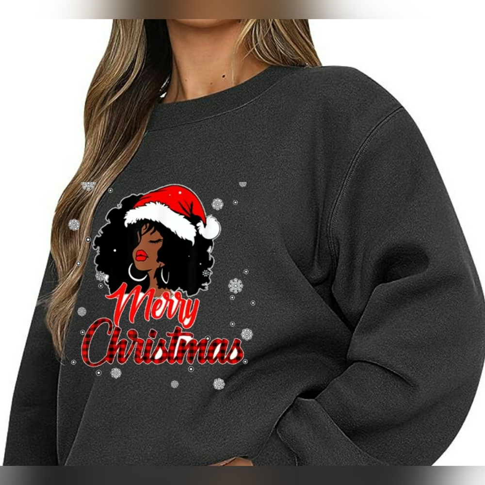 Ethnic Christmas CrewNeck Sweaters